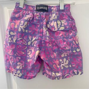 Vilebrequin Kids Swim Trunks - Pink and Purple